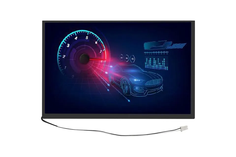 Obrazovka elektrického vozidla