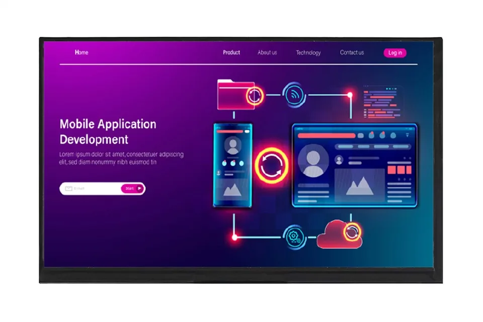 Přístrojová deska TFT LCD modul